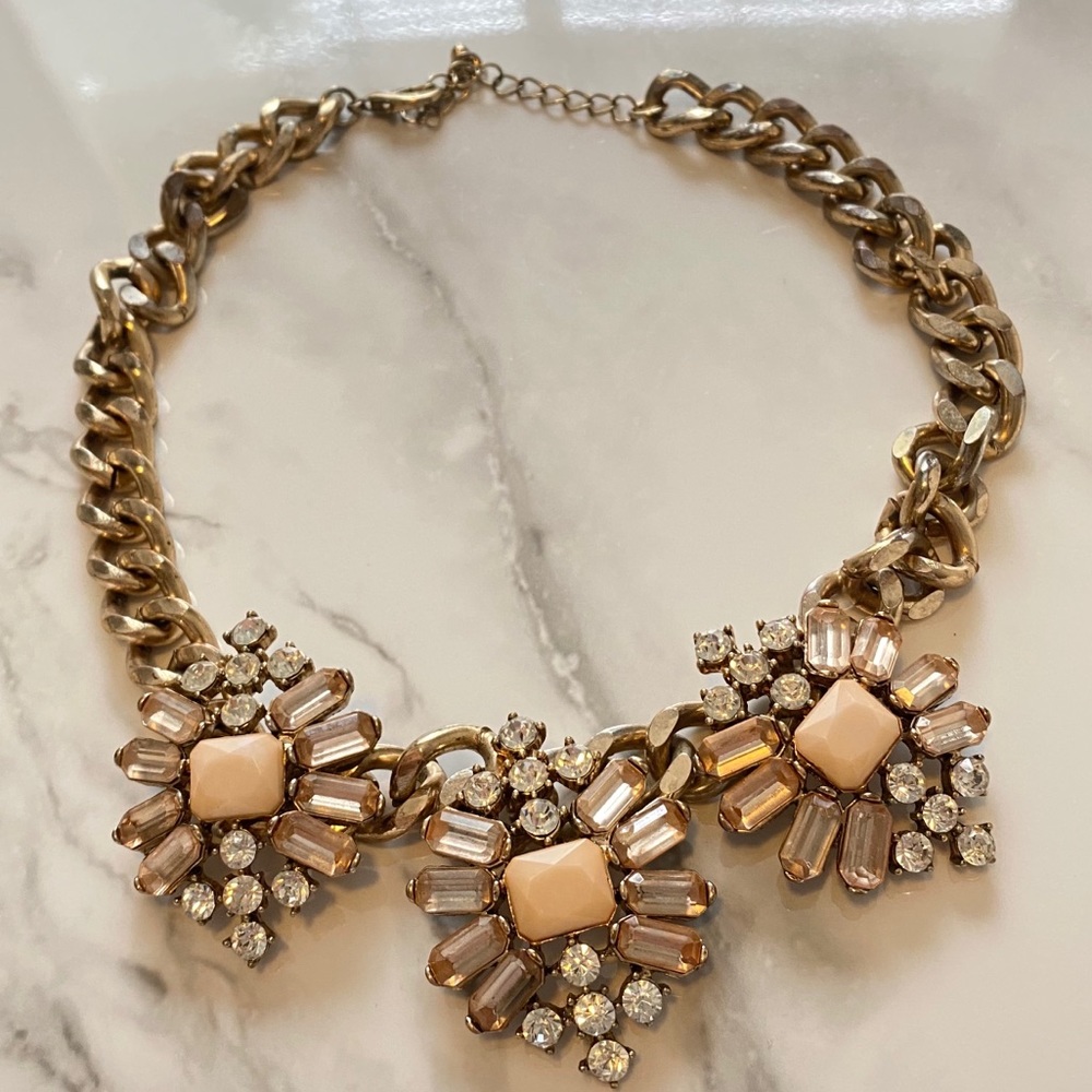 Rhinestone Pendant Necklace